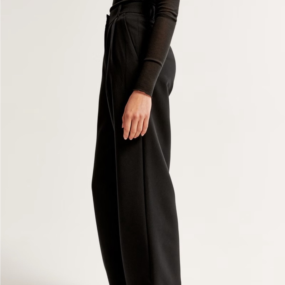 Abercrombie & Fitch Black Trousers